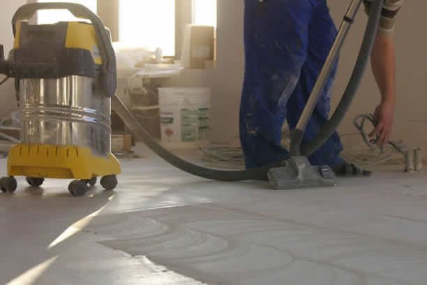 Post-construction cleaning