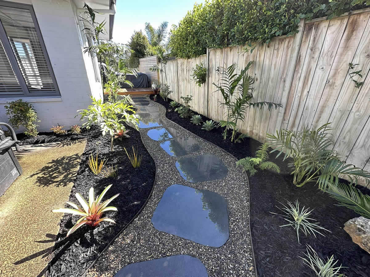 Path and garden water management