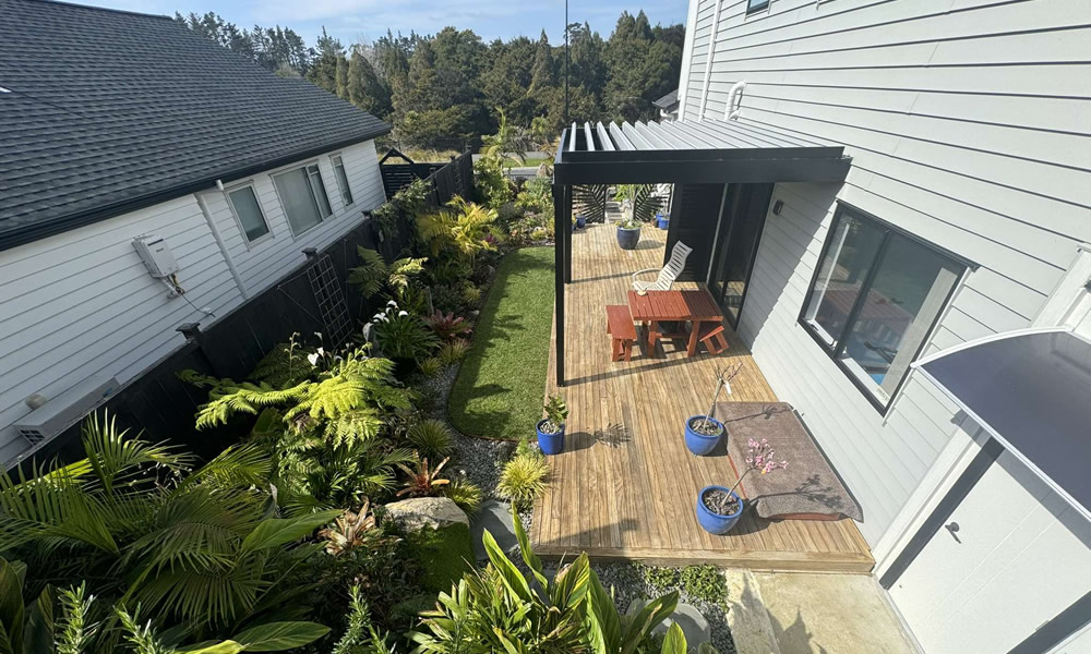 Deck and garden integration