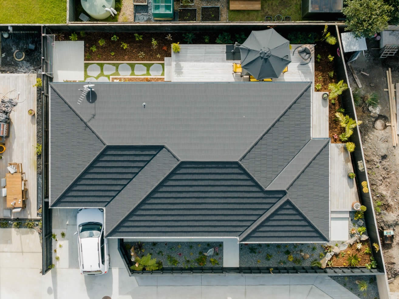 ACE of Spades completed landscaping